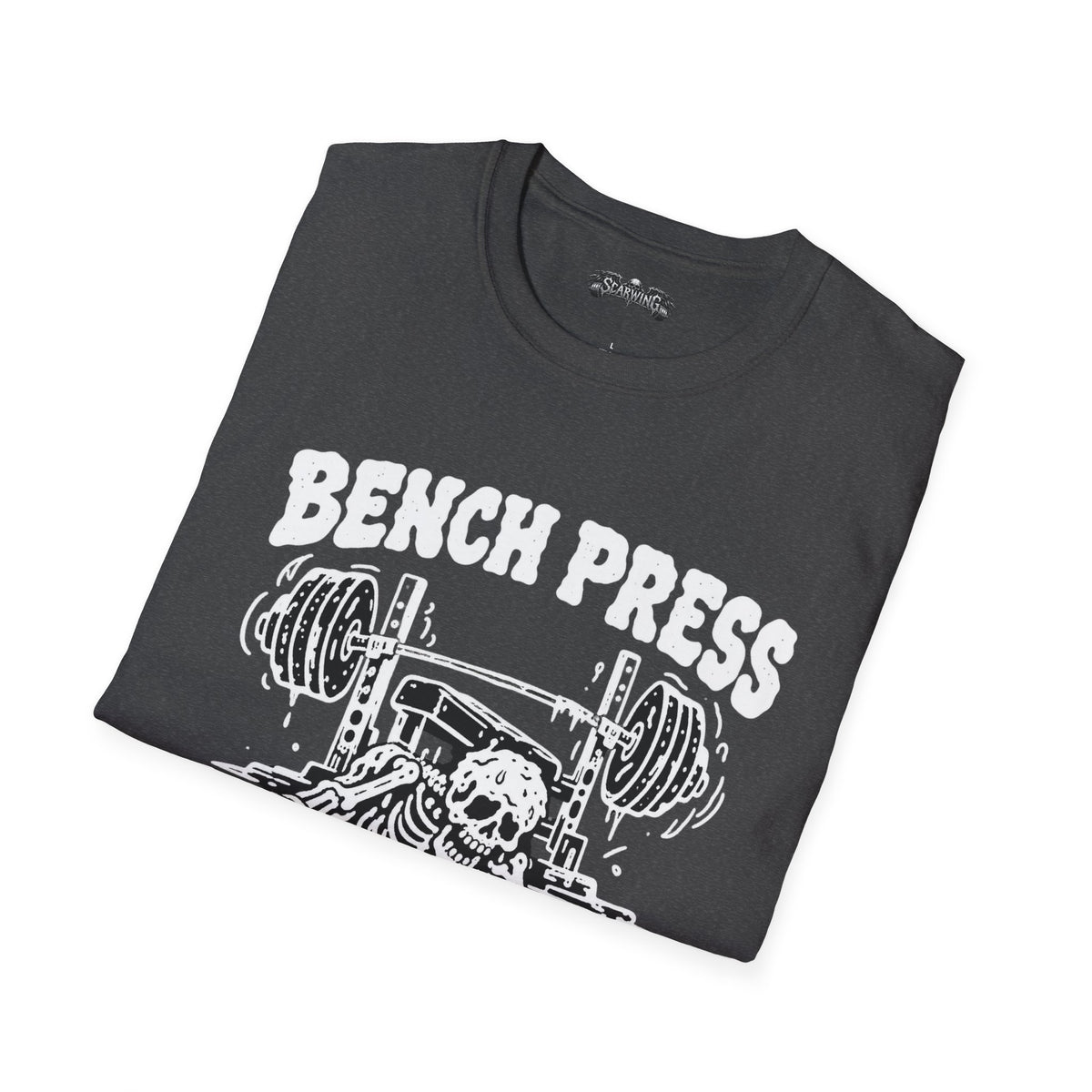 bench press Scarwing shirt